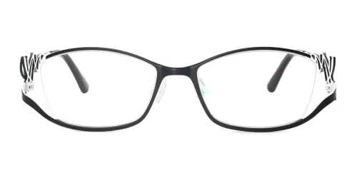 4309 Ogden Oval black glasses