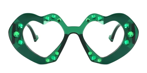 4352 Welty  green glasses