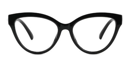 5001 Byrne Cateye black glasses
