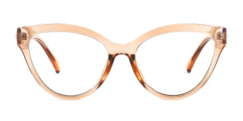 5001 Byrne Cateye brown glasses