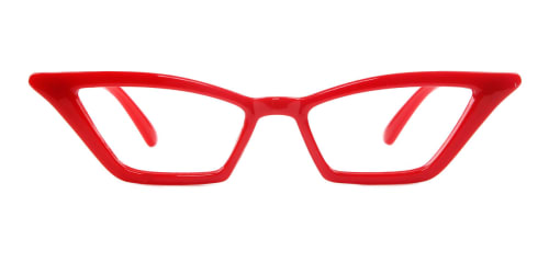 5043 Stanley Cateye red glasses