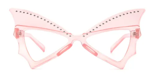 5057 Faithe Butterfly pink glasses
