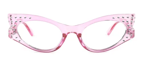 50691 Blanche Cateye pink glasses