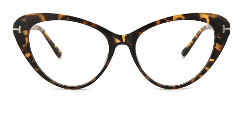 50751 Emmeline Cateye,Oval tortoiseshell glasses