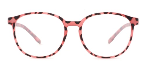 5092 Rose Round pink glasses