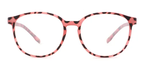 5092 Rose Oval pink glasses