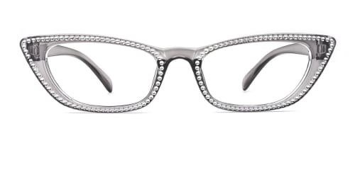 5100 Elroy Cateye grey glasses