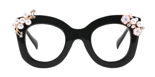 5109 Fabion Cateye black glasses