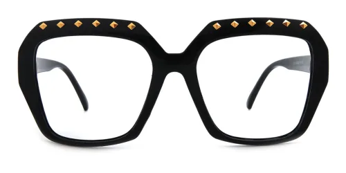 5113 Denice Geometric, black glasses