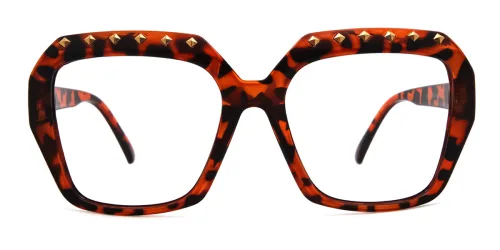 5113 Denice Geometric, tortoiseshell glasses