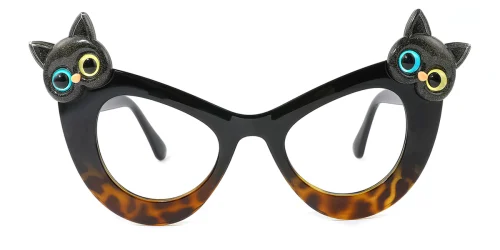 51411-1 Tasneem Cateye tortoiseshell glasses