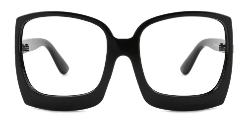 5145 Matson Rectangle black glasses