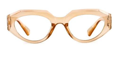 5182 Annabella Geometric brown glasses