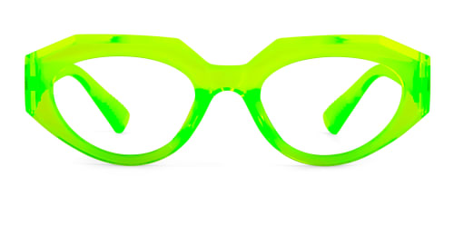 5182 Annabella Geometric green glasses