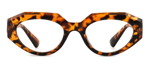 51821 Annabelle Geometric tortoiseshell glasses
