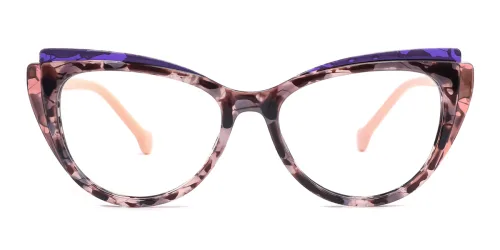 5210 Tomlinson Cateye purple glasses