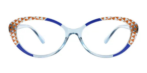 5221 Selah Oval blue glasses
