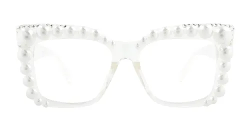 5284 Isla Rectangle clear glasses
