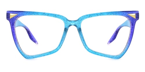 5310 Lena Butterfly blue glasses