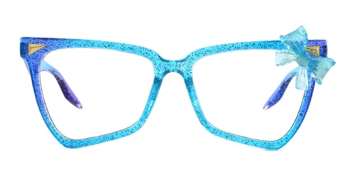 53101 Angelou Butterfly blue glasses