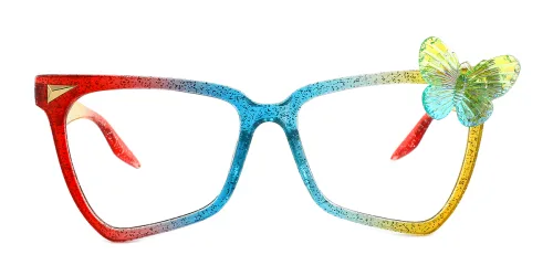 531011 Iesha Butterfly multicolor glasses