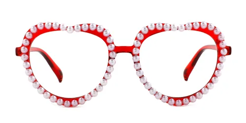 53301 Mercer  red glasses