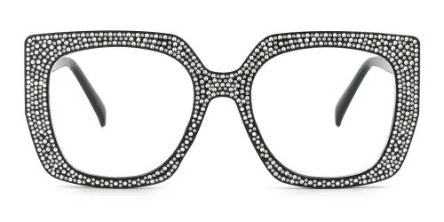 5402 Mayes Geometric black glasses