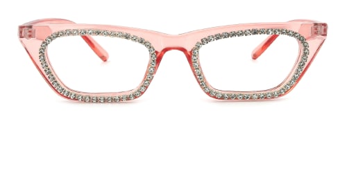 5413 Jolanda Cateye pink glasses