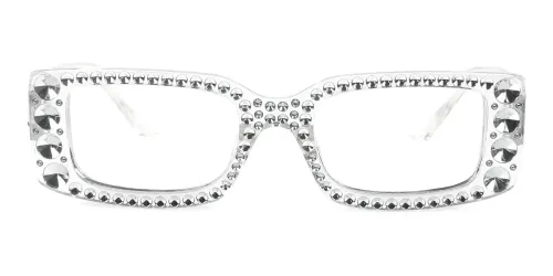 5422 Kathie Rectangle clear glasses