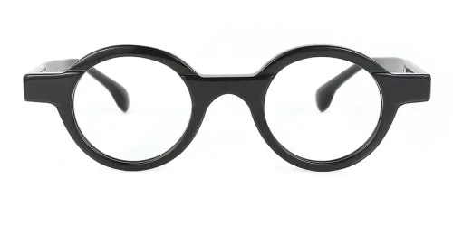 56002 Ianna Oval black glasses