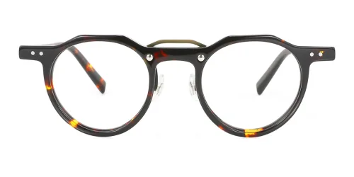 56008 Xanthe Geometric tortoiseshell glasses
