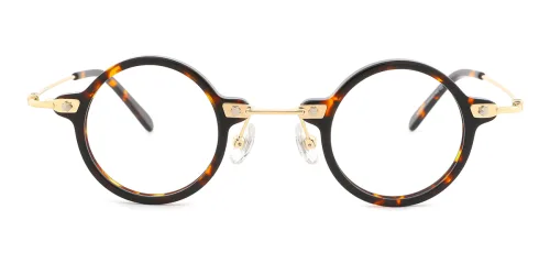 56012 Wanetta Round tortoiseshell glasses