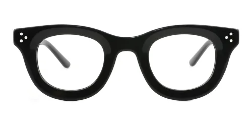 56023 Kira Rectangle black glasses