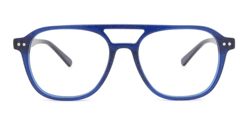 56032 Bronx Aviator blue glasses