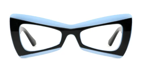 5611 Hanoi Butterfly blue glasses