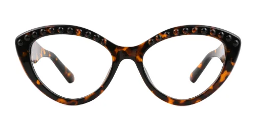 5615 Yadira Cateye tortoiseshell glasses