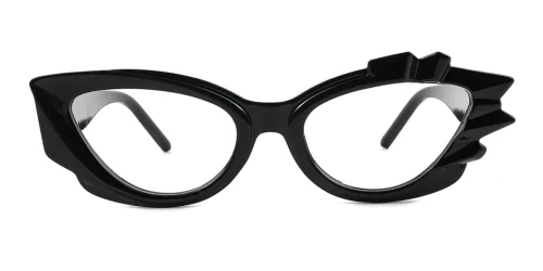 5619 Fisher Cateye black glasses
