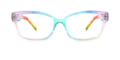 5831 Evalyn Rectangle multicolor glasses