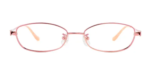 58736 Hepburn Oval pink glasses