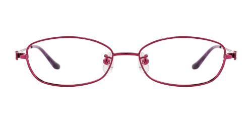 58736 Hepburn Oval purple glasses