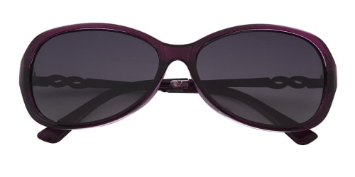 5936 Nara Oval purple glasses