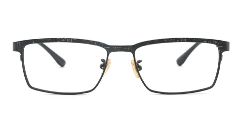 6057 Judith Rectangle black glasses