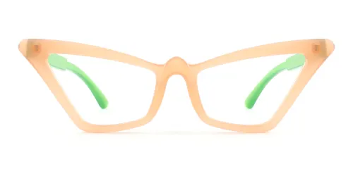 6101 sibyl Cateye green glasses