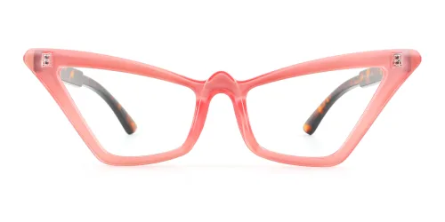 6101 sibyl Cateye pink glasses