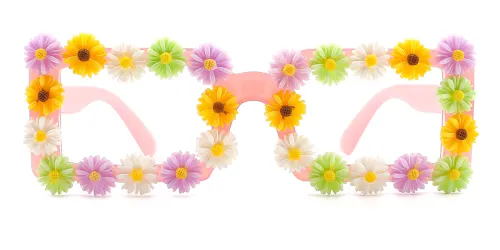 61601 Bagnall Rectangle pink glasses