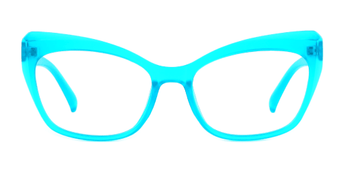 62606 Kecia Cateye blue glasses