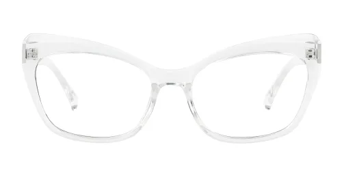 62606 Kecia Cateye clear glasses