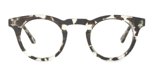 6511 Bertie Round grey glasses