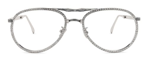 66318 Kapila Oval,Aviator silver glasses