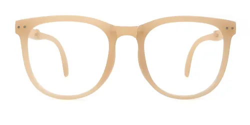 6661 Gerridine Rectangle,Oval brown glasses